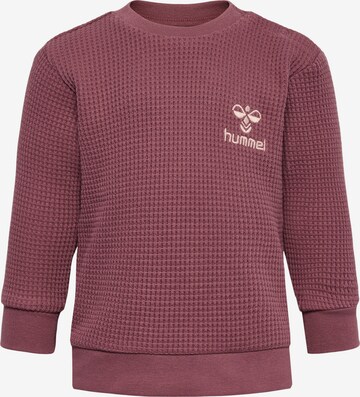 Hummel Athletic Sweatshirt 'COSY' in Purple: front