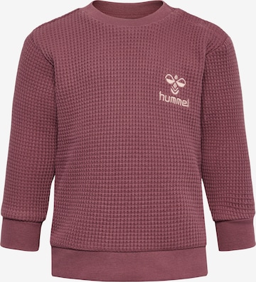Hummel Athletic Sweatshirt 'COSY' in Purple: front