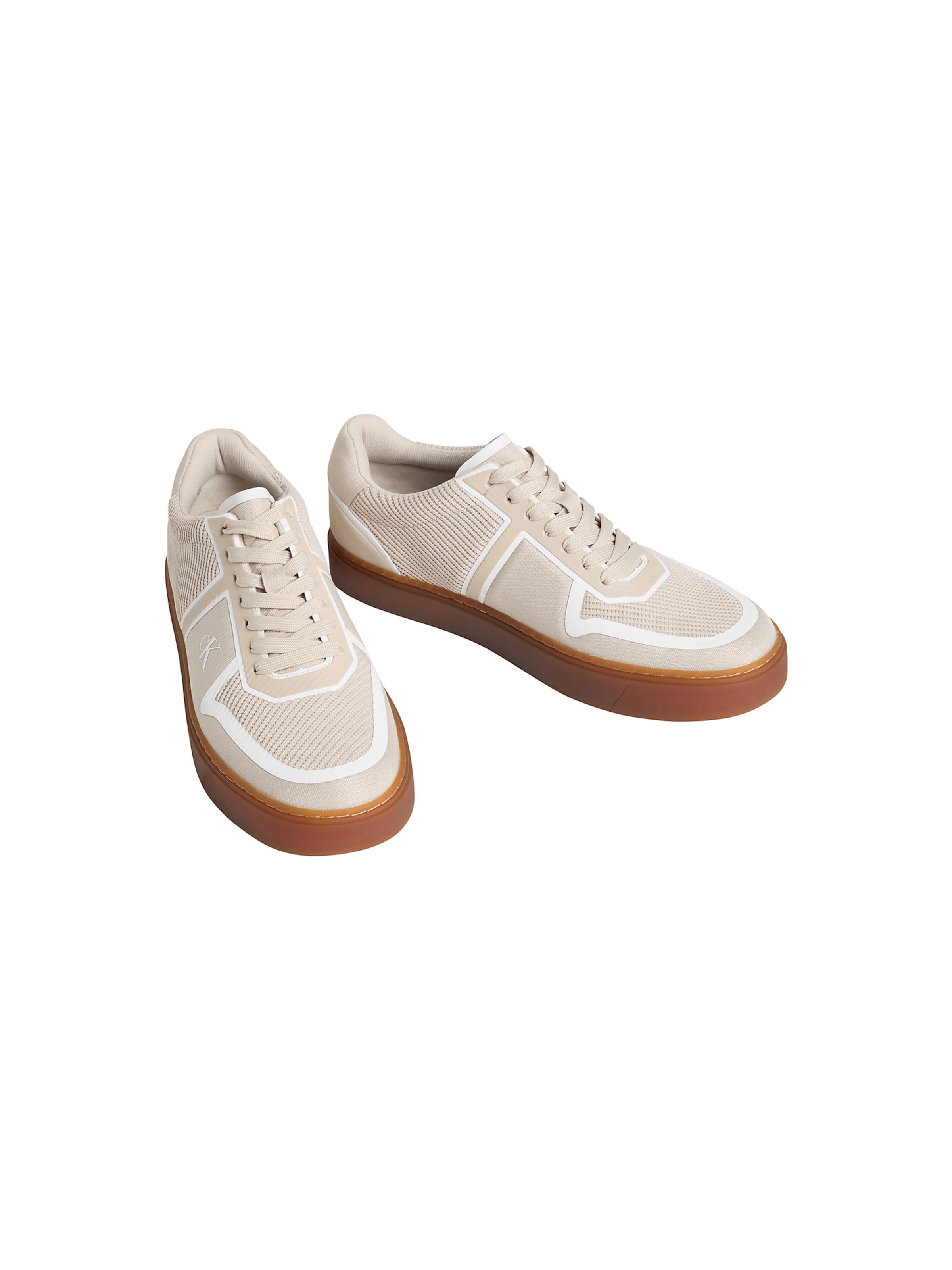 Calvin Klein Platform trainers in Beige