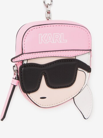 Porte-monnaies 'Ikonik Varsity' Karl Lagerfeld en rose