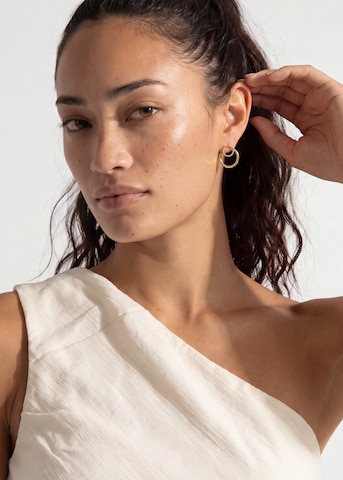 PURELEI Earrings 'Miracle' in Gold: front