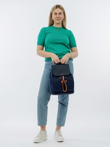 Emily & Noah Rucksack 'Beatrice' in Blau