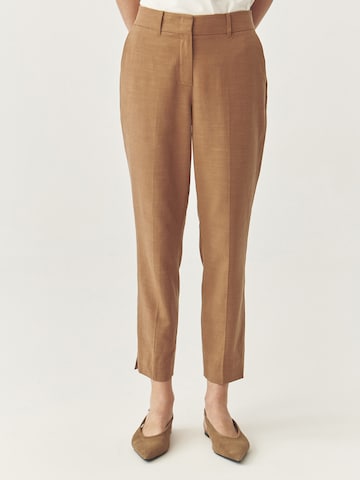 Wide Leg Pantalon TATUUM en marron : devant