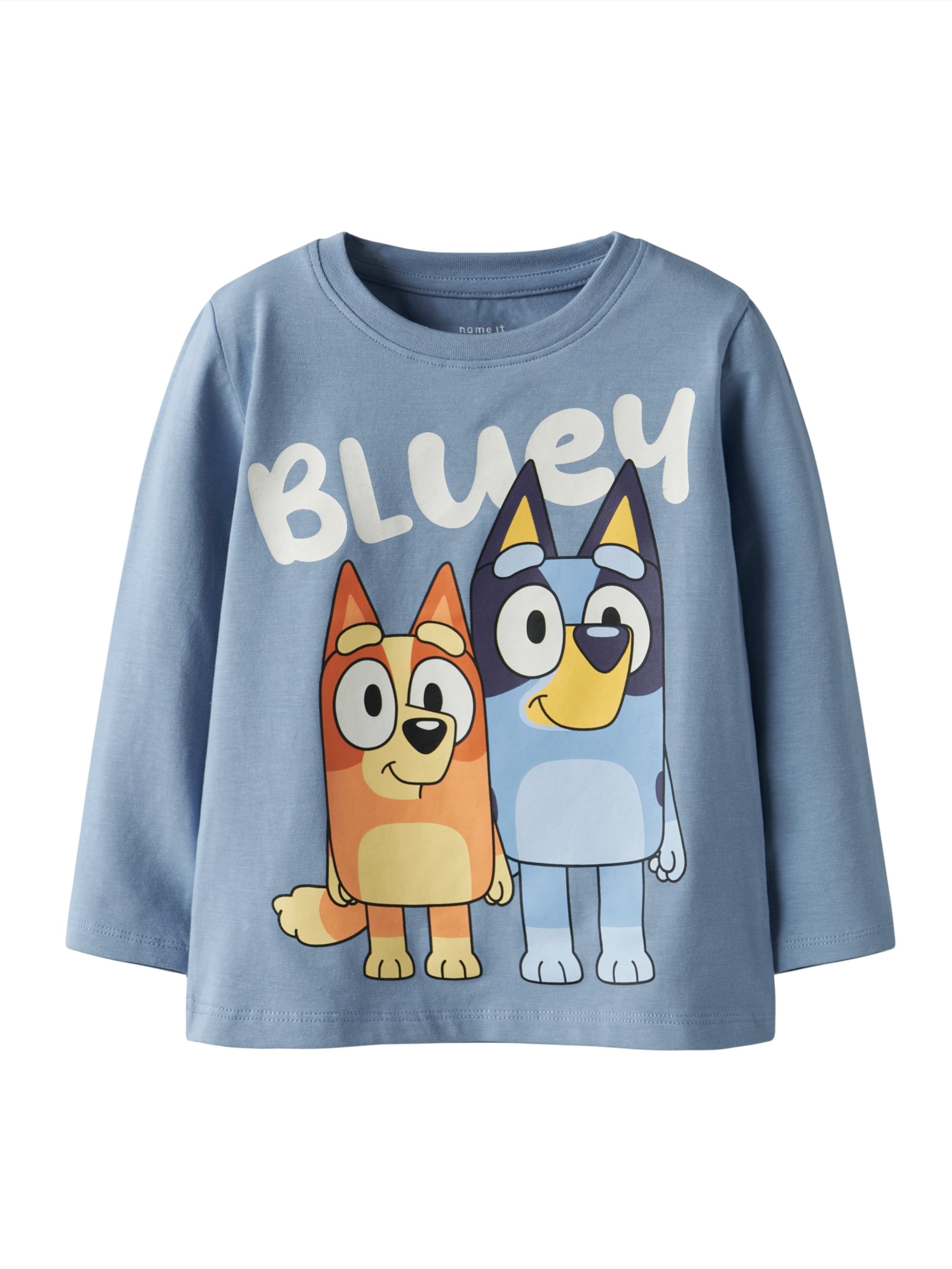 NAME IT Μπλουζάκι σε μπλε: μπροστά
