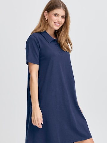 Fransa Dress 'Samma' in Blue: front