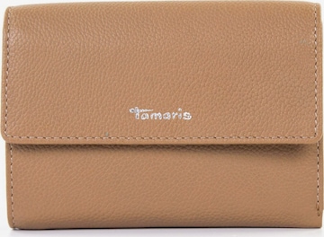 Tamaris Tegnebog 'Amanda' i beige: forside
