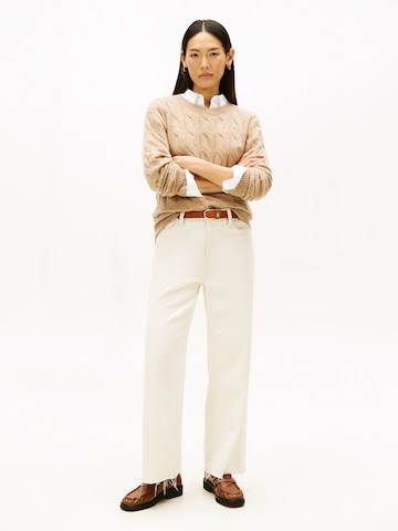 TOMMY HILFIGER Пуловер в бежово
