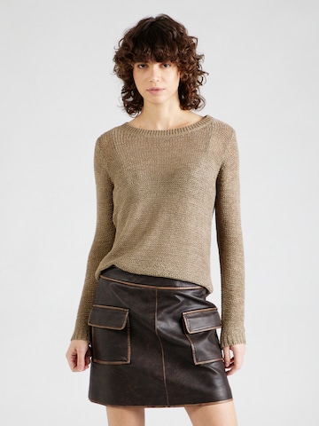 Pull-over 'MORE' JDY en marron : devant