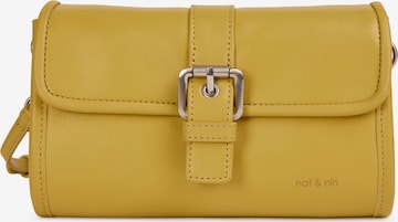 Sac à bandoulière ' JOSIE ' Nat&Nin en jaune : devant