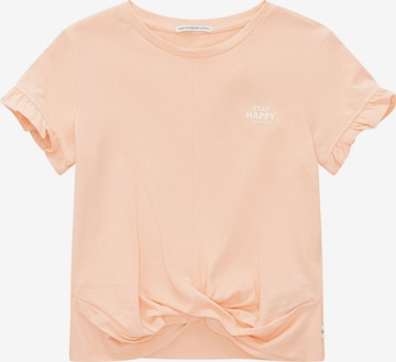 TOM TAILOR Shirt in Oranje: voorkant