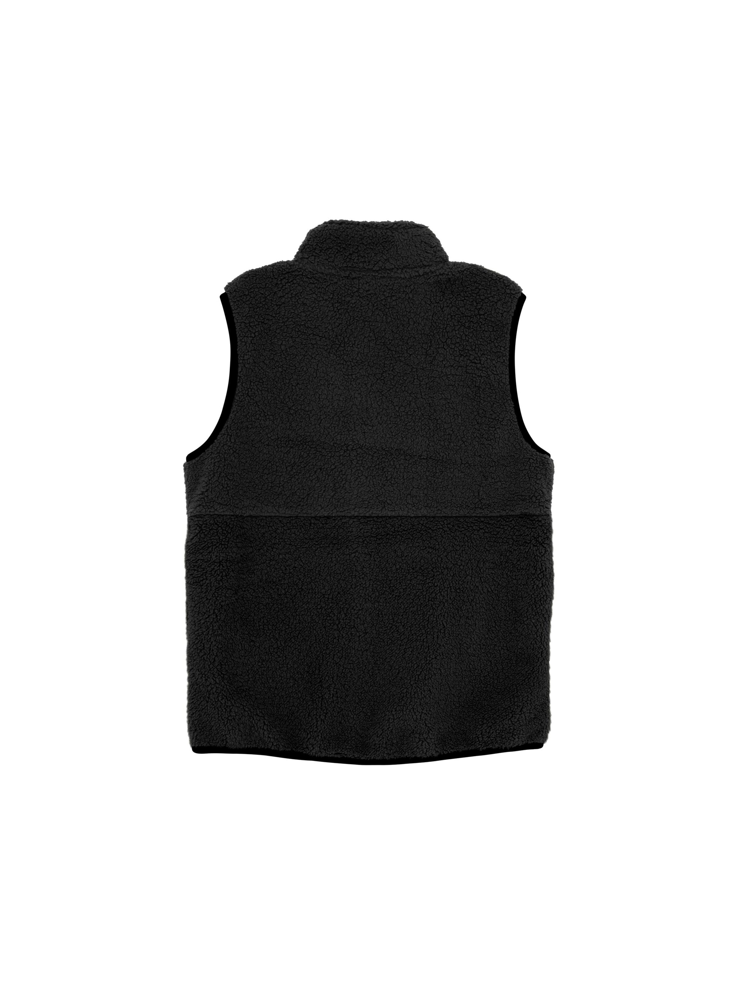 COLOR KIDS Plüschweste ' COFleece Vest ' in Grau