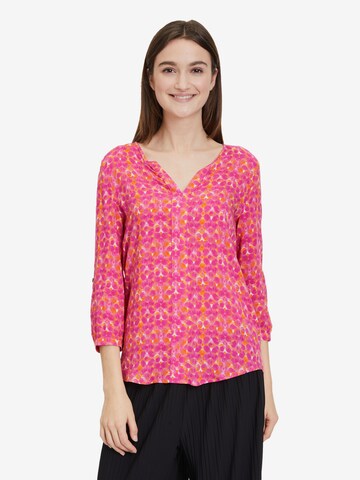 Cartoon Blouse in Roze: voorkant