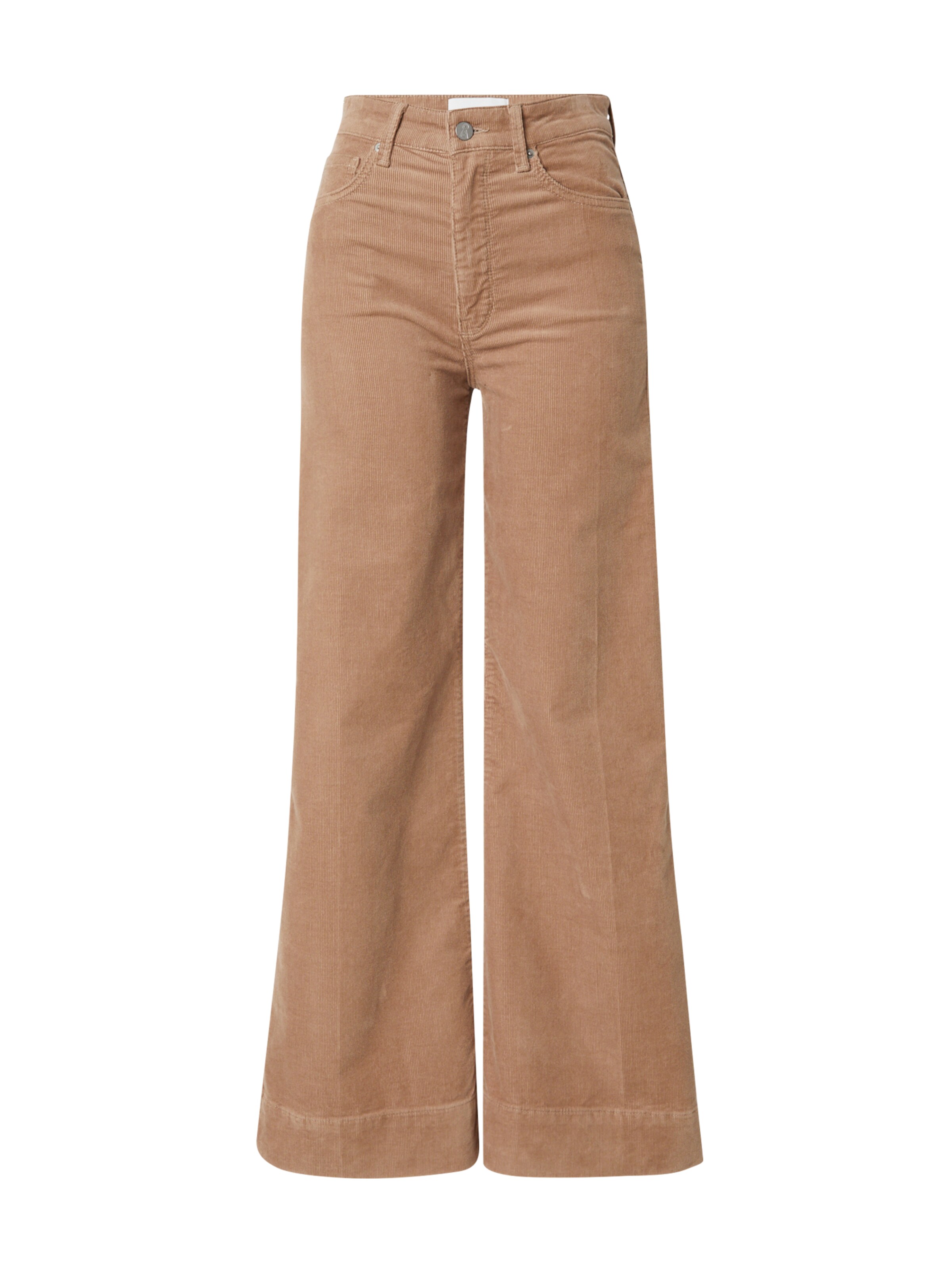 Wide leg Pantaloni 'MURLIAA' di ARMEDANGELS in marrone: frontale