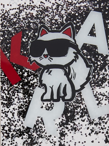 melns Karl Lagerfeld Viedtālruņa maciņš 'iPhone 16 Pro Max'