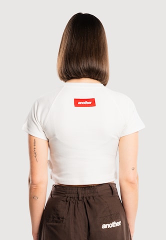 Another Cotton Lab - Camisa 'Love My Boyfriend' em branco
