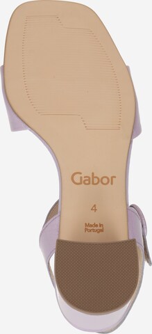 GABOR - Sandália em roxo