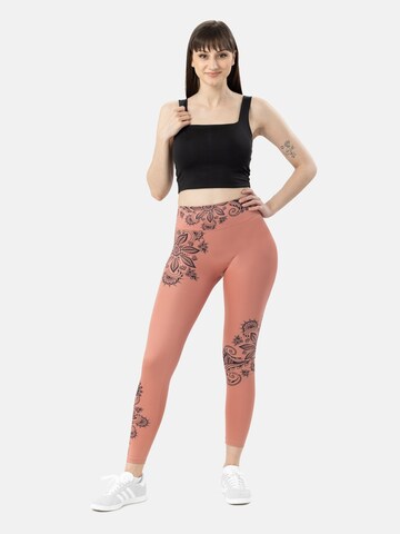 LEAFLETIC Skinny Leggings 'Leafletic Women`s Long Length Legging'‌‌‌‌‌‌‌‌‌ in Pink: Vorderseite