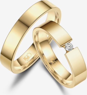 Anello 'MARRYA ES-44 Eheringe aus Edelstahl' di MARRYA in oro: frontale