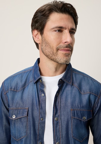 ARIZONA Regular fit Button Up Shirt in Blue