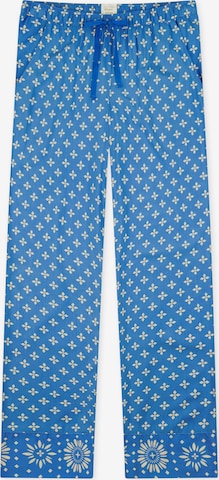 Pantalon de pyjama ' Mix & Relax ' SCHIESSER en bleu : devant