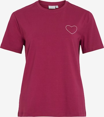 VILA Paita 'VINORA' värissä punainen: etupuoli