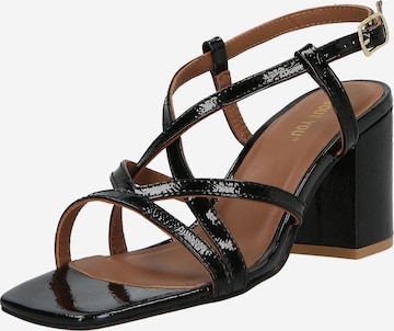 ABOUT YOU Sandalen met riem 'Josephine' in Zwart: voorkant