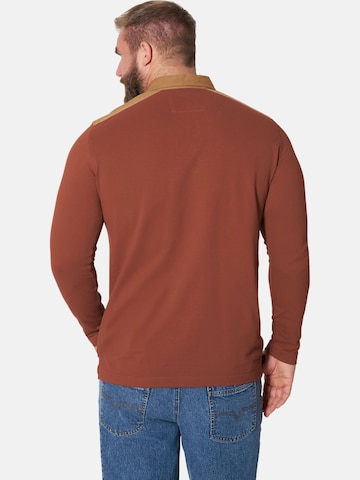 Jan Vanderstorm Sweatshirt 'Baldrek' in Rot