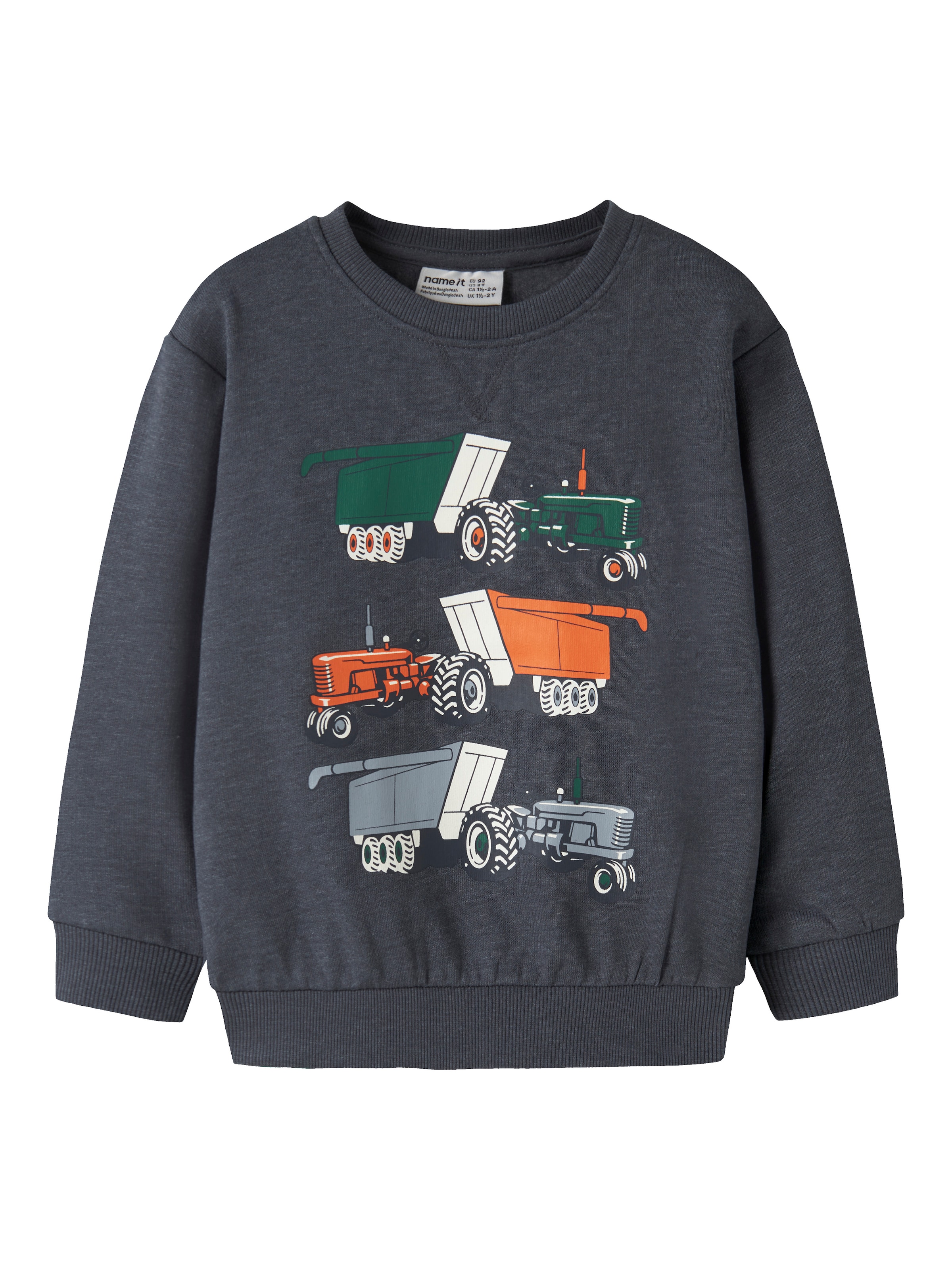 NAME ITSweater majica 'NMMVIMO' - plava boja: prednji dio