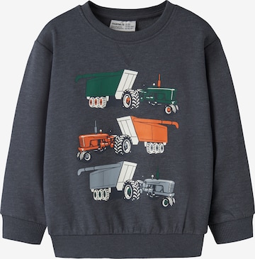 NAME ITSweater majica 'NMMVIMO' - plava boja: prednji dio