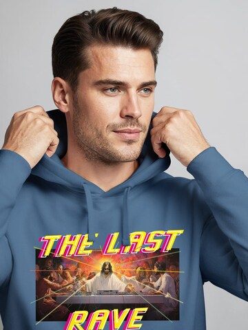 Neverless Sweatshirt 'The Last Rave' in Blue