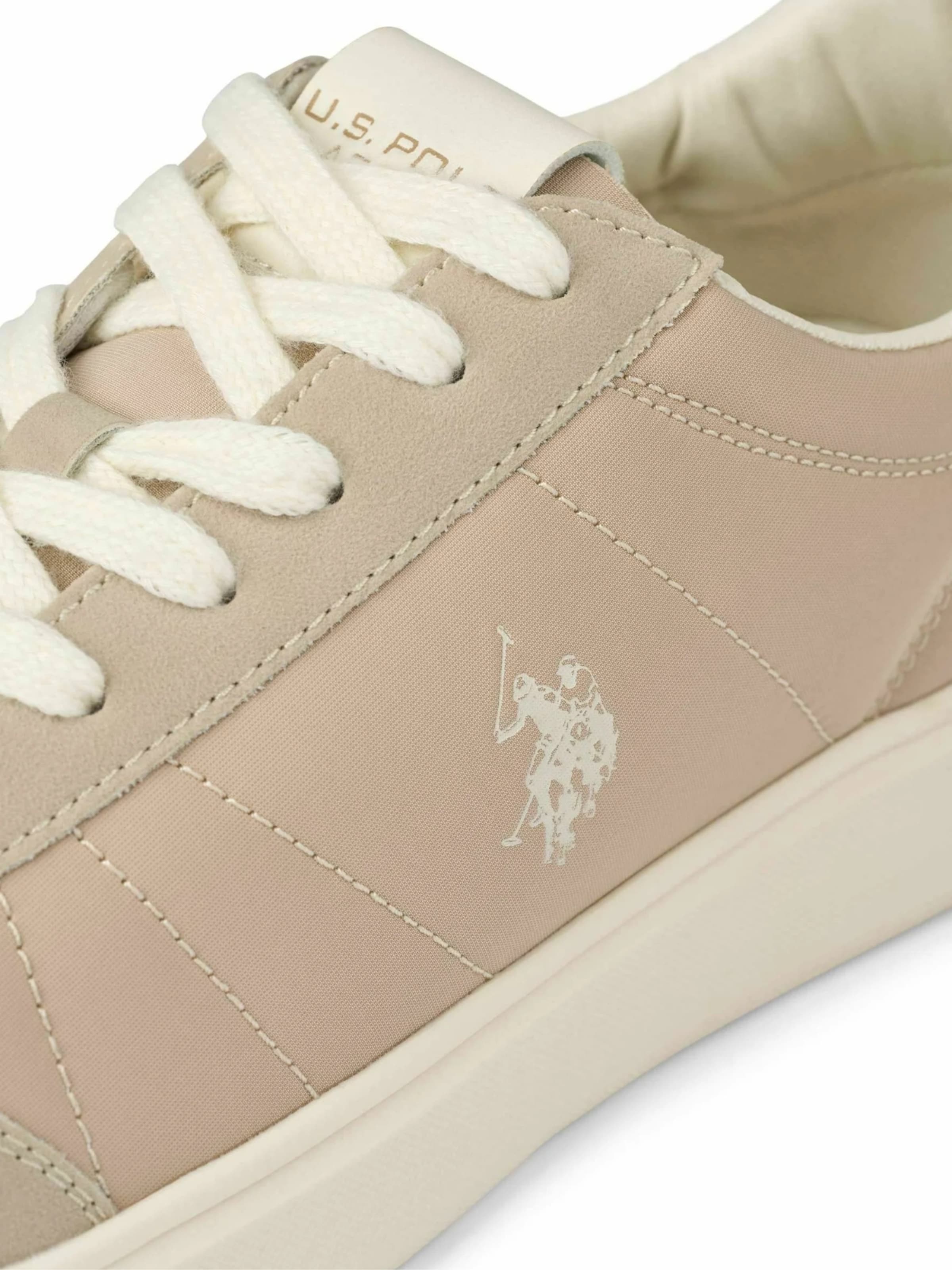Sneaker low 'UMByron' de la U.S. POLO ASSN. pe bej
