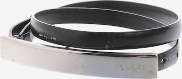 Gucci Gürtel S in Schwarz: Vorderseite