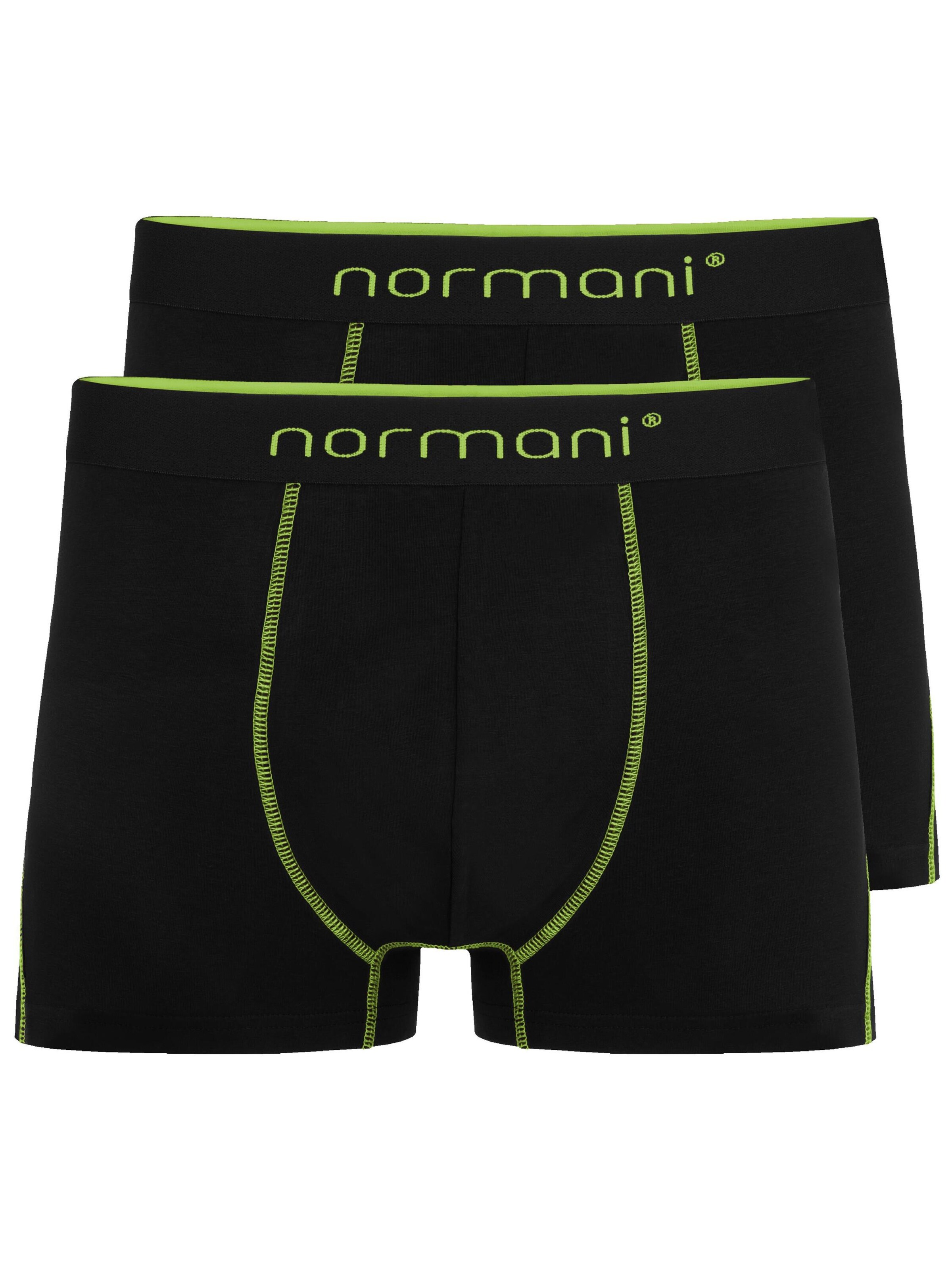 Boxers 'Stanley' normani en noir : devant