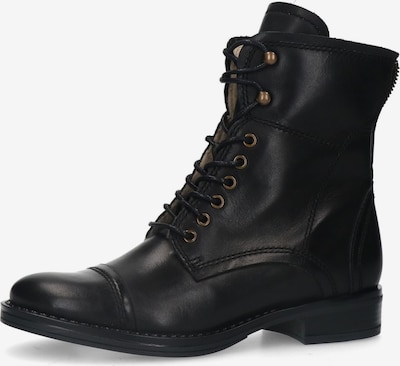 MANFIELD Schnürstiefel in schwarz, Produktansicht