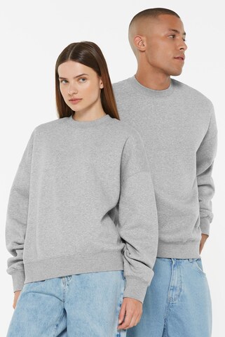Harlem Soul Damen AD-AM Sweatshirt Oversized Unisex in Grau: Vorderseite