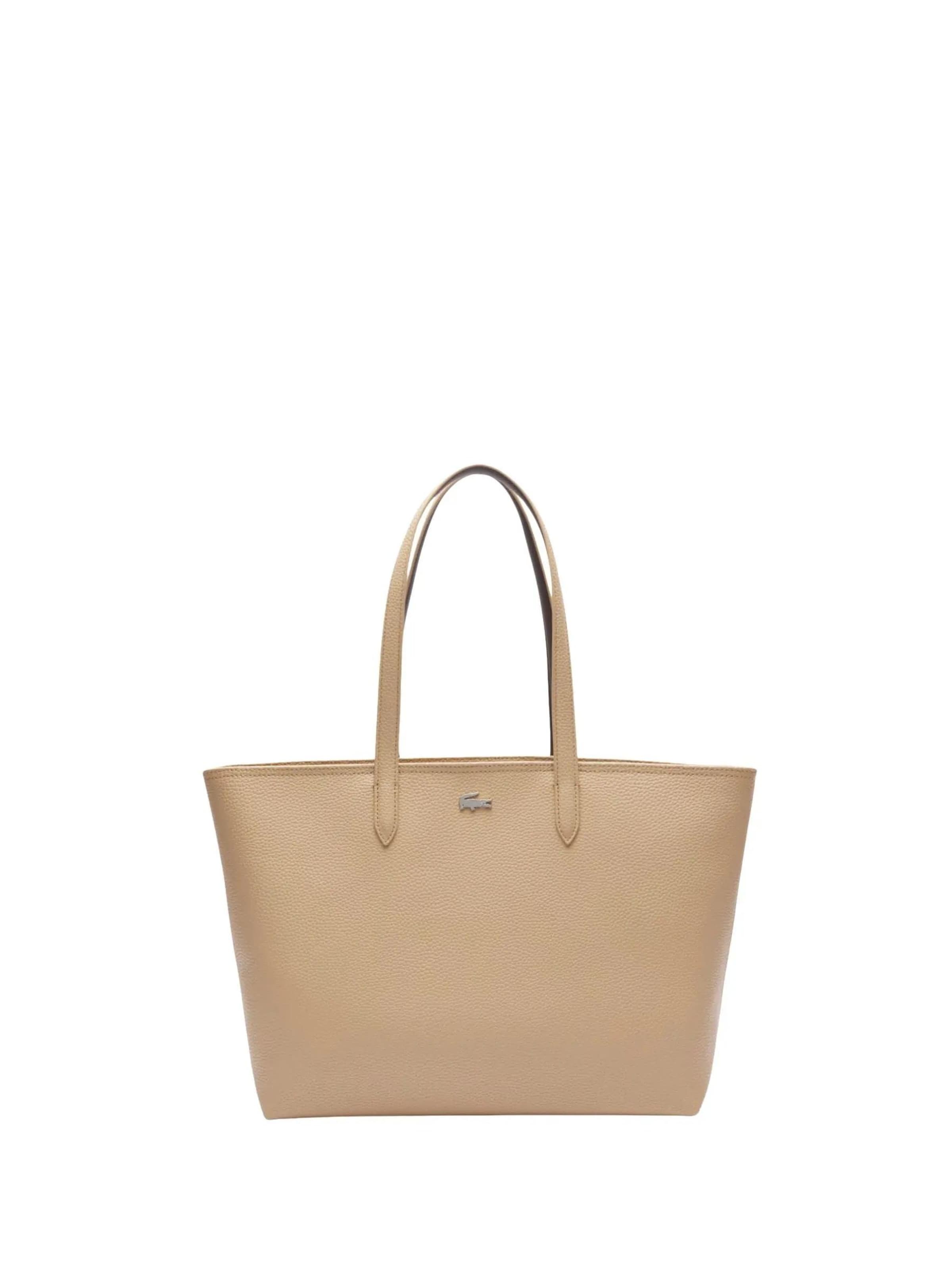 Cabas 'Cabas Anna' LACOSTE en beige : devant