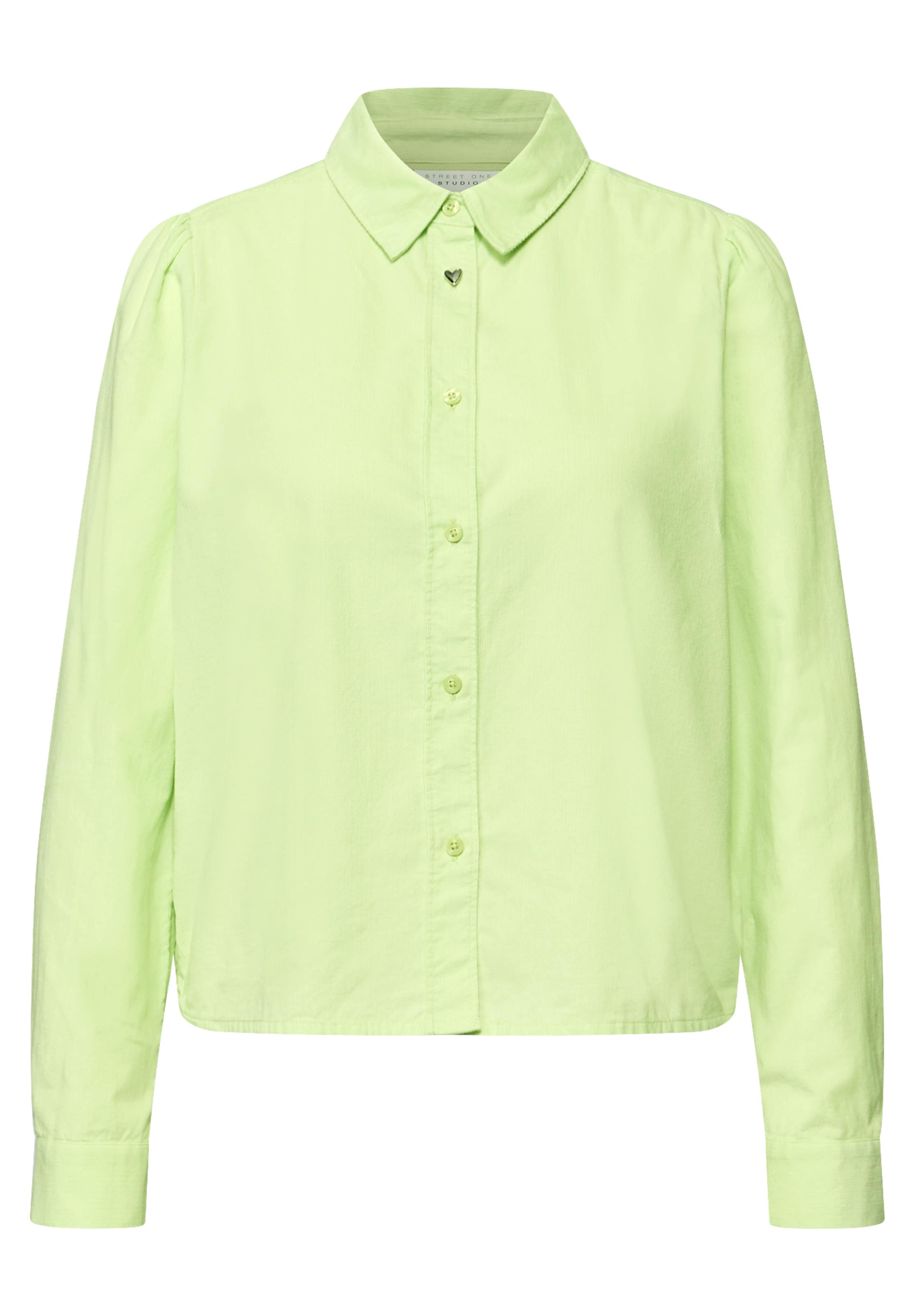 Street One Studio Blouse in Green: front
