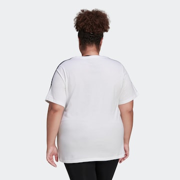 ADIDAS SPORTSWEAR Funktionsshirt 'Essentials  3-Stripes ' in Weiß