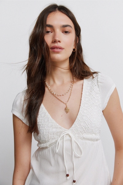 Springfield Blouse in XS in Off white, Item view