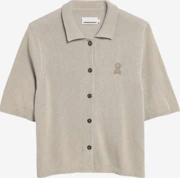 Cardigan ARMEDANGELS en beige : devant