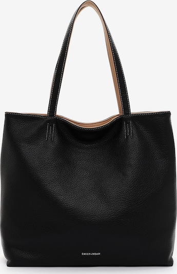 Plase de cumpărături 'Eva' Emily & Noah pe negru, Vizualizare produs