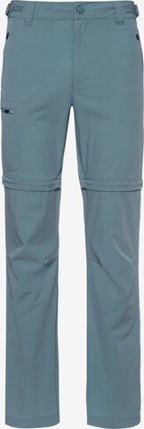 OCK Outdoor Pants in Blue: front