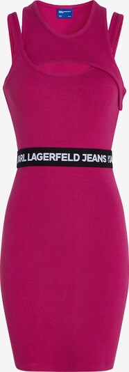 KARL LAGERFELD JEANS Sukienka w kolorze fioletowy / jagoda / czarnym, Podgląd produktu