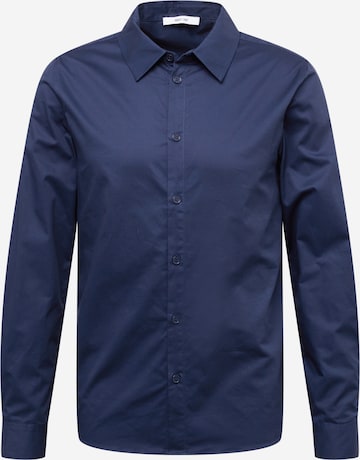 ABOUT YOU Button Up Shirt 'Moritz' in Blue: front