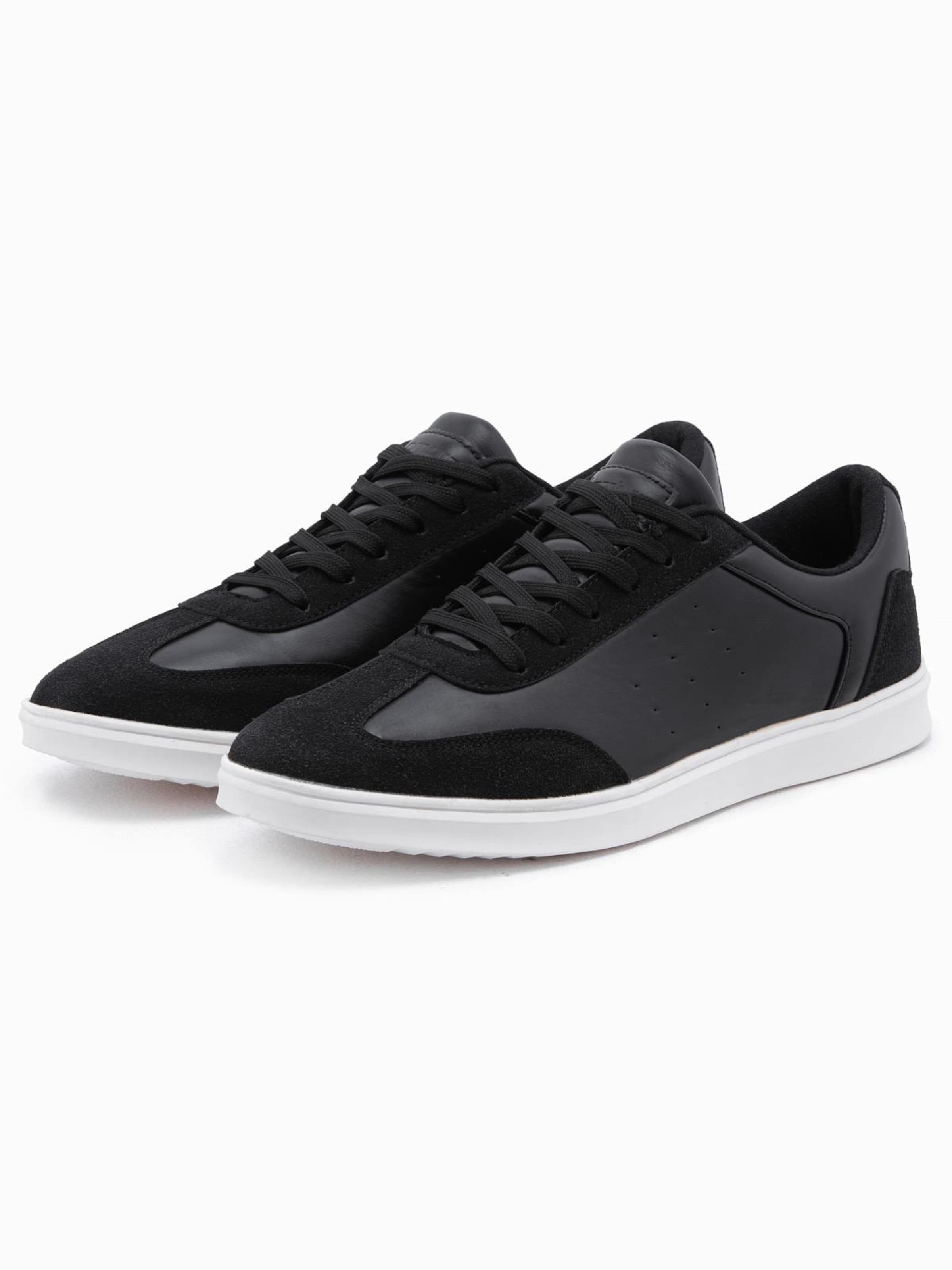 Ombre Sneakers hoog in Zwart