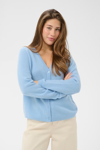 Cream Knit cardigan 'CRMela' in Blue: front