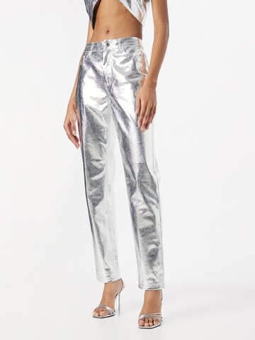 Regular Pantalon 'Jasmin' Hosbjerg en argent : devant