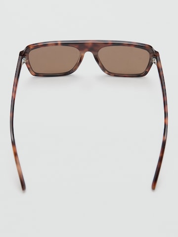 MANGO Sončna očala 'MATTIE' | rjava barva