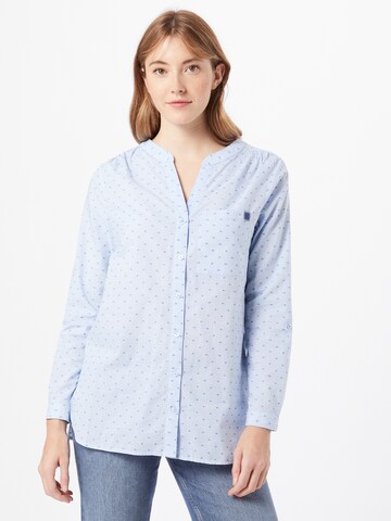 STREET ONE Blouse in Blauw: voorkant