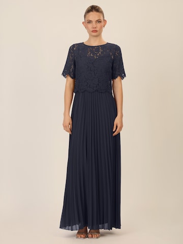APART Evening Dress in Blue: front